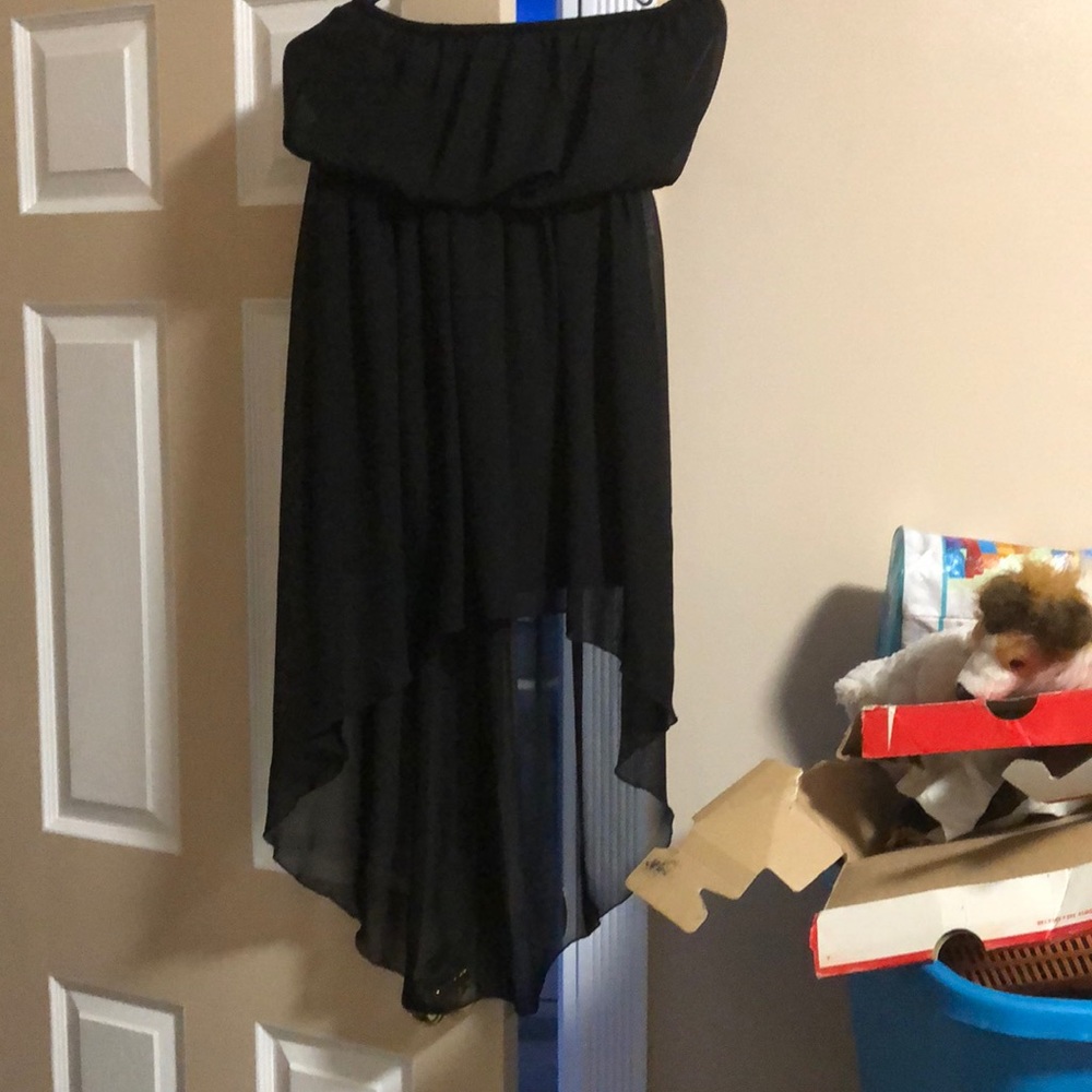Strapless dress